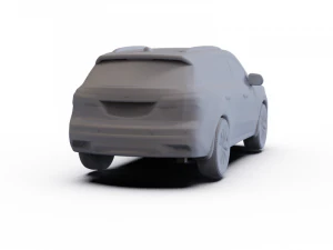 Acura MDX 2014 PRE-SUPPORTED 3D Model