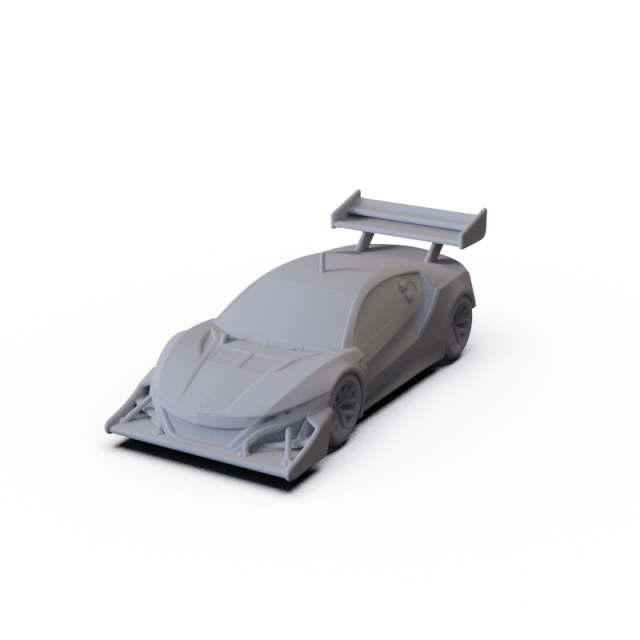 Acura NSX EV Concept 2016 PRE-SUPPORTED 3D Model .c4d .max .obj .3ds .fbx .stl .blend 