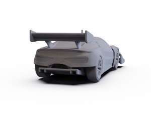 Acura NSX EV Concept 2016 PRE-SUPPORTED 3D Model