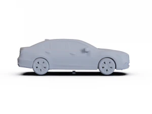 Acura RLX Sport Hybrid SH-AWD 2017 PRE-SUPPORTED 3D Model