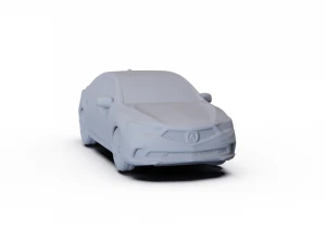 Acura RLX Sport Hybrid SH-AWD 2017 PRE-SUPPORTED 3D Model