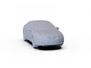 Acura TL 2007 PRE-SUPPORTED 3D मॉडल