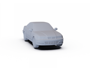 Acura Vigor 1991 PRE-SUPPORTED Model 3D