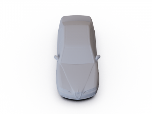 Alfa Romeo 166 2003 PRE-SUPPORTED 3D Model