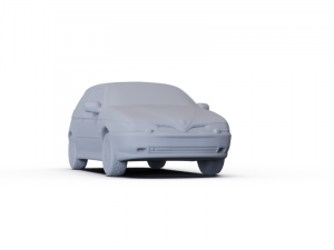 Alfa-Romeo 145 1994 PRE-SUPPORTED 3D Model