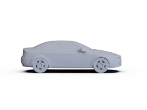 Alfa-Romeo 159 Sedan 2009 PRE-SUPPORTED 3D Модель