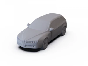 Alfa-Romeo 159 Sportwagon 2011 PRE-Supportata Modello 3D