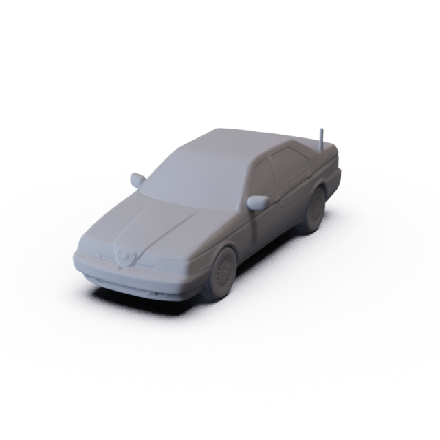 Alfa-Romeo 164 LS 1994 PRE-SUPPORTED 3D मॉडल .c4d .max .obj .3ds .fbx .stl .blend 