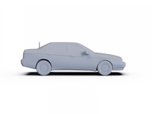 Alfa-Romeo 164 LS 1994 PRE-SUPPORTED 3D मॉडल