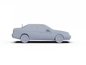 Alfa-Romeo 164 LS 1994 PRE-SUPPORTED 3D Model