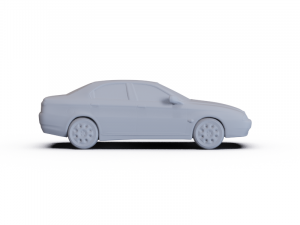 Alfa-Romeo 166 1998 PRE-SUPPORTED Modelo 3D
