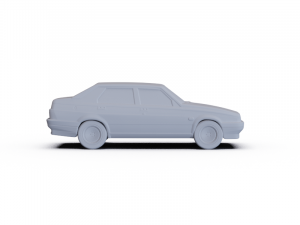 Alfa-Romeo 75 1985 PRE-SUPPORTED 3D Model