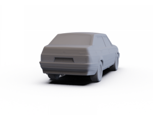 Alfa-Romeo 75 1985 PRE-SUPPORTED 3D Model