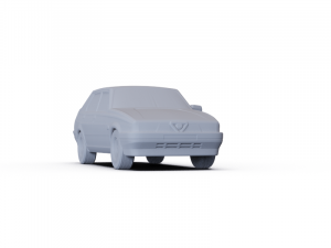 Alfa-Romeo 75 1985 PRE-SUPPORTED 3D Model