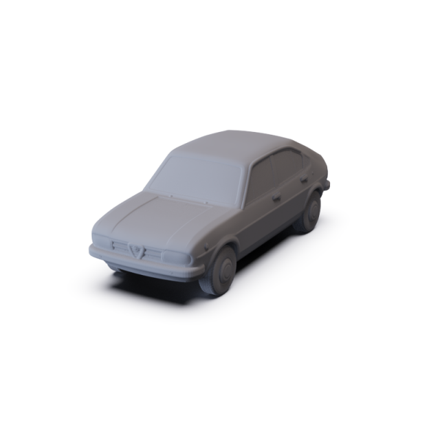 Alfa-Romeo Alfasud 1972 PRE-SUPPORTED Modelo 3D .c4d .max .obj .3ds .fbx .stl .blend 