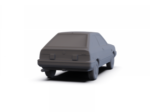 Alfa-Romeo Arna L 1983 PRE-SUPPORTED 3D Модель