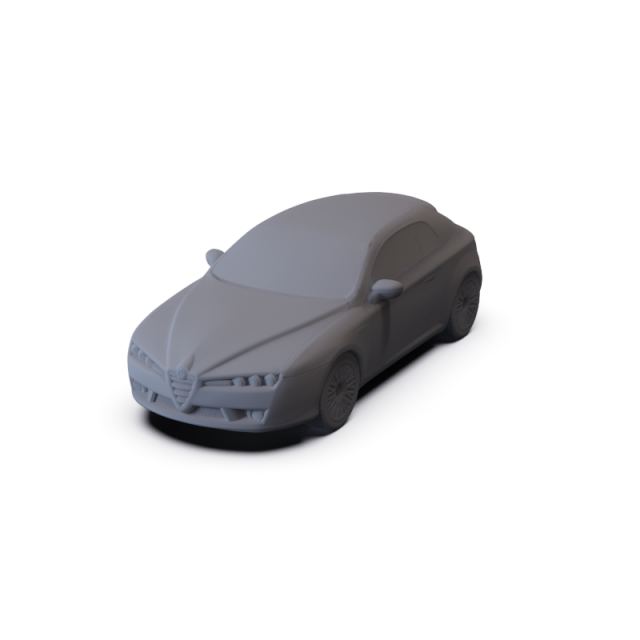 Alfa-Romeo Brera 2011 PRE-SUPPORTED Modello 3D .c4d .max .obj .3ds .fbx .stl .blend 