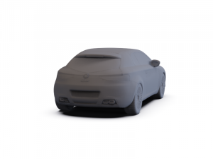 Alfa-Romeo Brera 2011 PRE-SUPPORTED Modello 3D