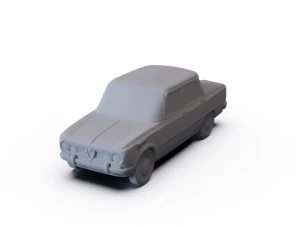 알파로메오 줄리아 1962 사전 지원됨 3D 모델