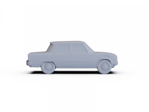 Alfa-Romeo Giulia 1962 PRE-SUPPORTED 3D Model