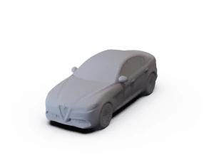 Alfa-Romeo Giulia 2016 PRE-SOPORTADO Modelo 3D