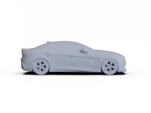 Alfa-Romeo Giulia Quadrifoglio 2016 PRE-SUPPORTED 3D Model
