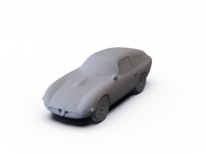 Alfa-Romeo Giulia TZ 1963 PRE-SUPPORTED 3D 모델