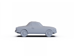 Alfa-Romeo Giulietta Spider 1955 PRE-SUPPORTED 3D Model
