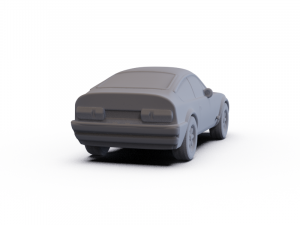 Alfa-Romeo GT 1600 Junior Zagato 1972 PRE-SUPPORTED Modèle 3D