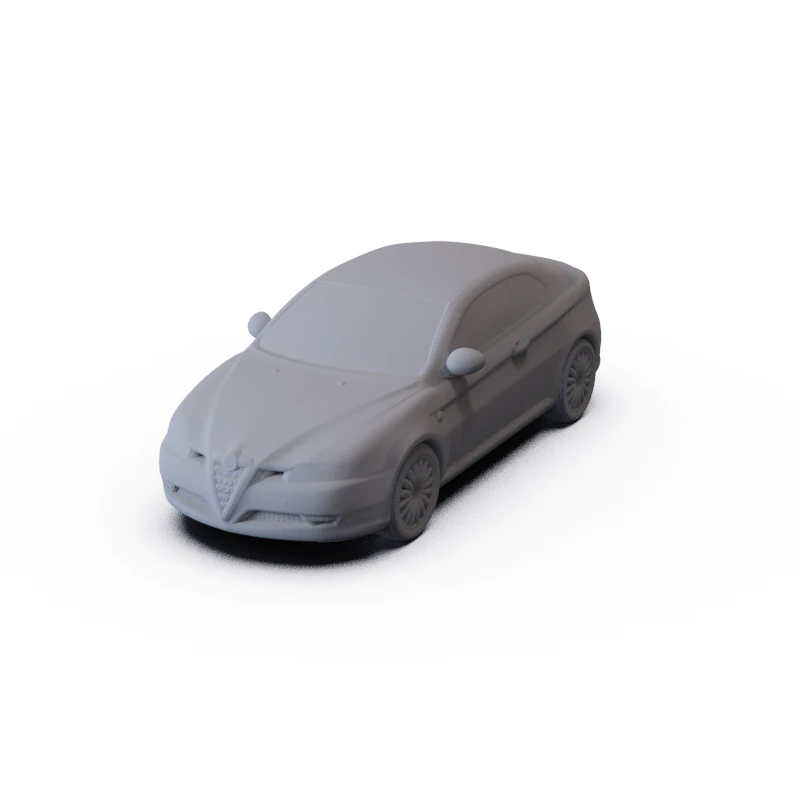 Alfa-Romeo GT 2004 PRE-SUPPORTED 3D Model .c4d .max .obj .3ds .fbx .stl .blend 