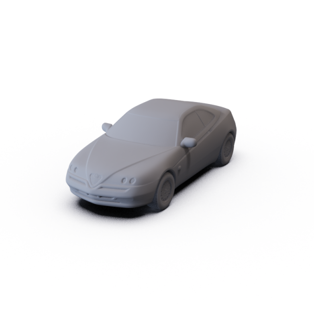 Alfa-Romeo GTV 1995 PRE-SUPPORTED 3D 모델 .c4d .max .obj .3ds .fbx .stl .blend 