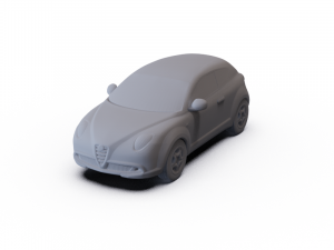 Alfa-Romeo MiTo 2009 PRE-SUPPORTED 3D मॉडल