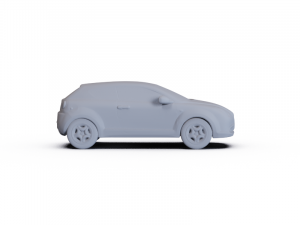 Alfa-Romeo MiTo 2009 PRE-SUPPORTED 3D Model
