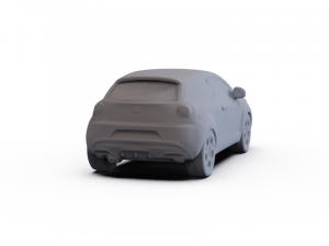 Alfa-Romeo Mito Veloce 2016 PRE-SUPPORTED 3D मॉडल