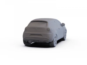 Alfa-Romeo Mito Veloce 2016 사전 지원됨 3D 모델