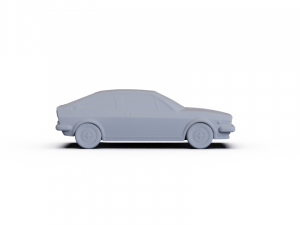 Alfa-Romeo Sprint 1976 PRE-SUPPORTED 3D Model