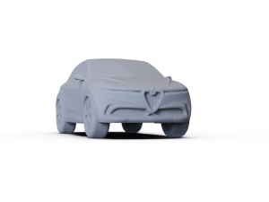 Alfa-Romeo Tonale Concept 2019 PRE-SUPPORTED 3D Model