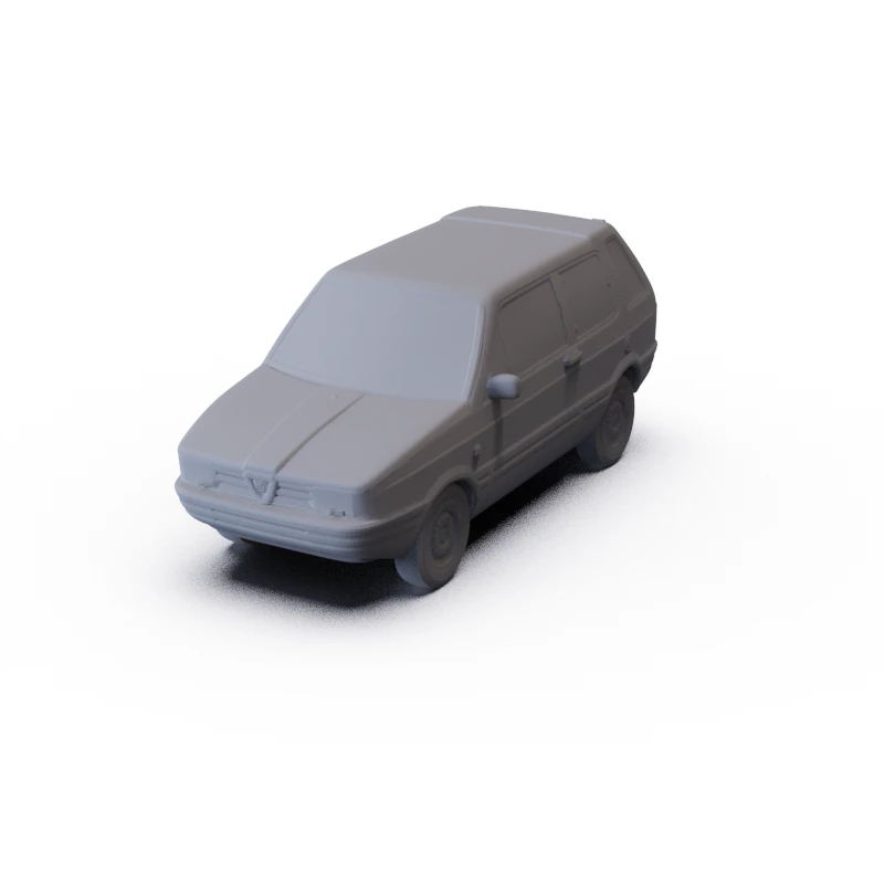 Alfa-Romeo Z33 Free Time 1984 PRE-SUPPORTED 3D Model .c4d .max .obj .3ds .fbx .stl .blend 