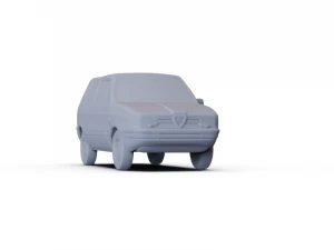 Alfa-Romeo Z33 Free Time 1984 PRE-SUPPORTED 3D Model