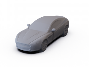 Aston Martin Rapide 2010 PRE-SUPPORTED 3D मॉडल