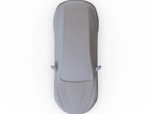 Aston Martin Rapide 2010 PRE-SUPPORTED 3D Model