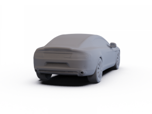 Aston Martin Rapide 2010 PRE-SUPPORTED 3Dモデル