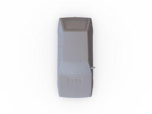 Audi 50 1974 PRE-SUPPORTED 3D 모델