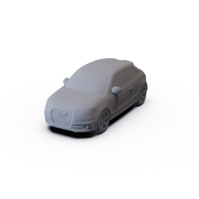 Audi A1 2010 PRE-SUPPORTED 3D 모델 .c4d .max .obj .3ds .fbx .stl .blend 