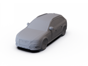 Audi A4 Allroad 2010 PRE-SUPPORTED 3D मॉडल