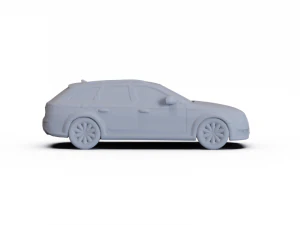 Audi A4 Allroad 2010 PRE-SUPPORTED 3D Model