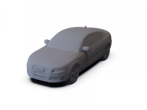 Audi A5 Coupe 2010 PRE-SUPPORTED Modèle 3D