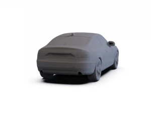 Audi A5 Coupe 2010 PRE-SUPPORTED 3D Model