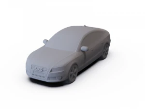 Audi A5 Sportback 2010 PRE-SUPPORTED 3D Model