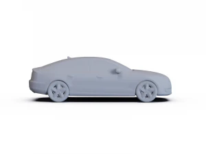 Audi A5 Sportback 2010 PRE-SUPPORTED 3D Model